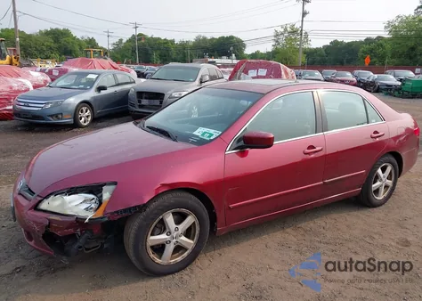 2005 Honda Accord Ex z USA, uszkodzony, nr VIN 1HGCM56775A113546